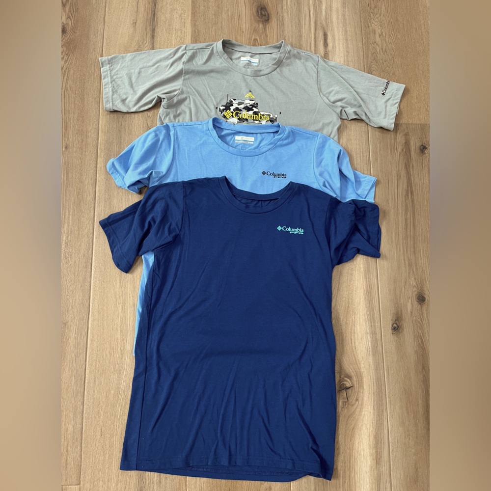 Columbia PFG boys shirts